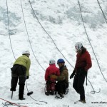 Kids Climbing Wall in Ouray