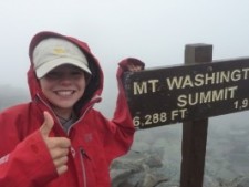 Mike Moniz on Mt-Washington