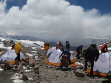 A Windy Aconcagua