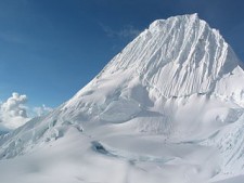 Peru's Alpamayo 19,    511'/5947m