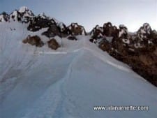 Hogsback on Mt. Hood Hogsback on Mt. Hood