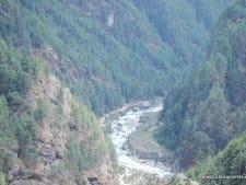 Dudh Kosi river