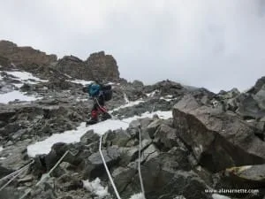 Down Climbing K2