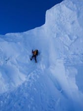 climbing to Camp 3 on Gasherbrum I