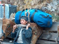 Porters in Nepal. People like me could not do what I do without your strength, and commitment. Thank you.