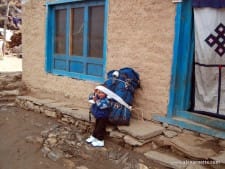 A future Everest climber?