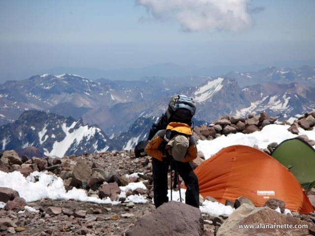 Aconcagua Climber