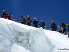 Climbing in the Khumbu Icefall in 2015
