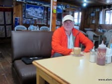 Alan at Namche Bazaar Coffee House