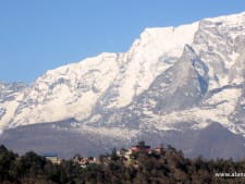 Tengboche Monastery from afar