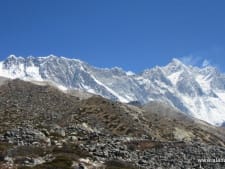 Lhotse Ridge from West
