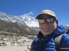 Alan with Lhotse behind