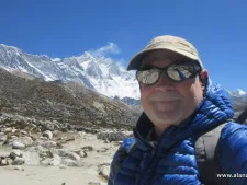 Alan with Lhotse behind