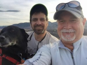 Jim Davidson and Alan Arnette and JakeJim Davidson and Alan Arnette and Jake