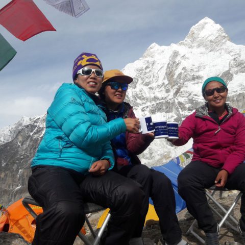 First Women Team on Kanchenjunga