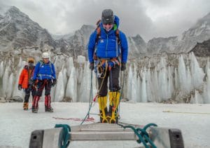 Training for Icefall courtesy of Ben Jones AAI