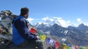 Jim Davidson trekkingJim Davidson trekking