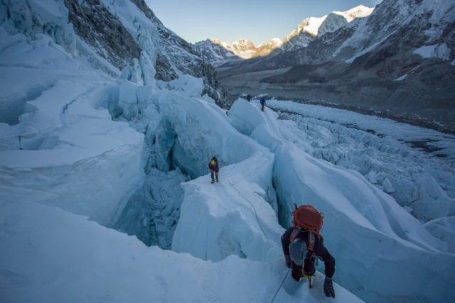 Khumbu Icefall 2017. courtesy of Ben Jones