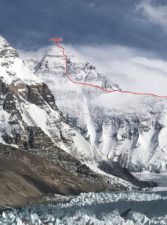 Nobukazu Kuriki 2017 Everest RouteNobukazu Kuriki 2017 Everest Route