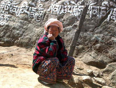 Sherpa Woman in Namchie