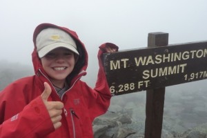 Mike Moniz on Mt-Washington