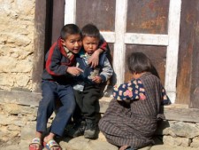 Children in the Khumbu