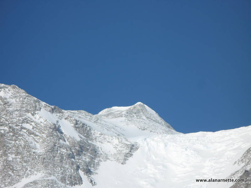 Mt. Vinson, 16,067', from Vinson Base Camp