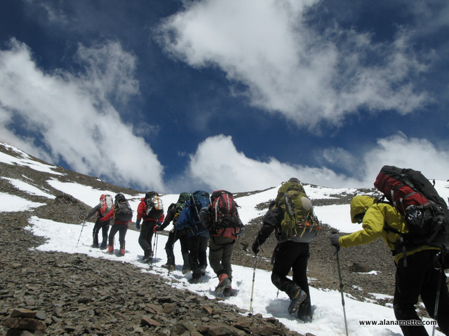 Making a carry to Camp 2