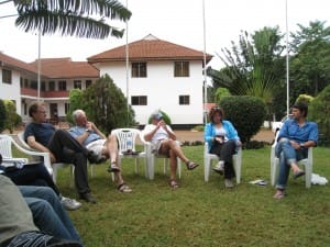 IMG Team Breifing at the Keys Hotel, Moshi