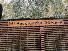 Signs marked the way!