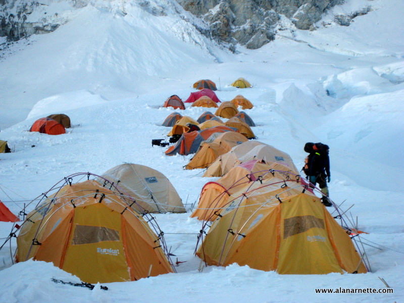 Western Cwm Camp 1 Everest 2011