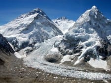 Everest from Pumori in 2011 Everest from Pumori