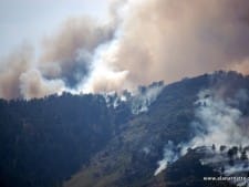 Fire just outside Ft. Collins city limits west of Horsetooth Reservoir. Heavy water and fire retardant drops all day to protect surrounding homes seemed to have stopped this flare up but main fire is moving north. June 11 5PMFire just outside Ft. Collins city limits west of Horsetooth Reservoir. Heavy water and fire retardant drops all day to protect surrounding homes seemed to have stopped this flare up but main fire is moving north. June 11 5PM