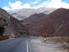 Countryside on the way to Huaraz