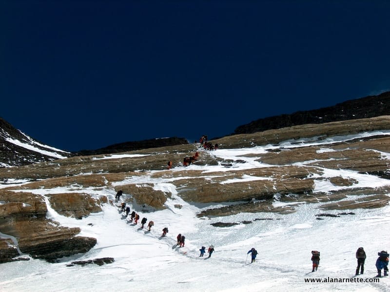 Crossing the Yellow Band in 2003