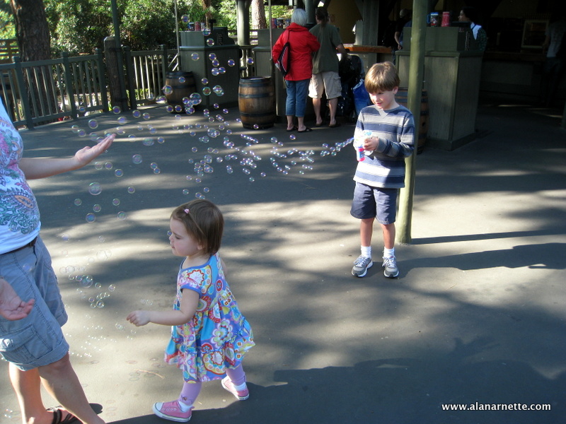 Children at Disneyland