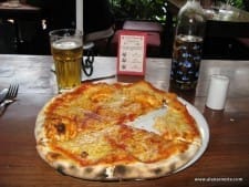 Pizza at Fire and Ice