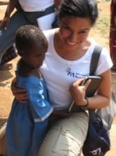 Georgina Miranda in the Congo