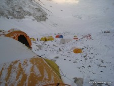 Everest Camp 2 Snow