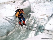 Khumbu Icefall Ladders
