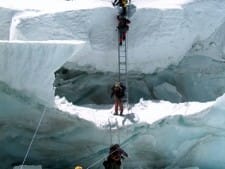 Khumbu Icefall Ladders
