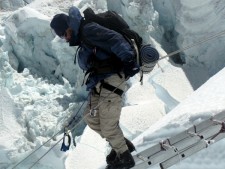 Khumbu Icefall Ladders