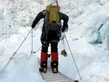 Khumbu Icefall Ladders