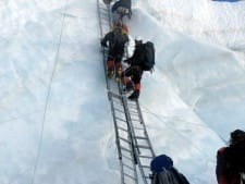 Khumbu Icefall Ladders
