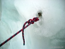 Ice Screw on Everest