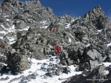 Downclimbing K2