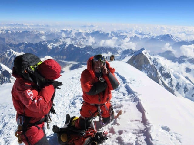 Alan on K2 Summit