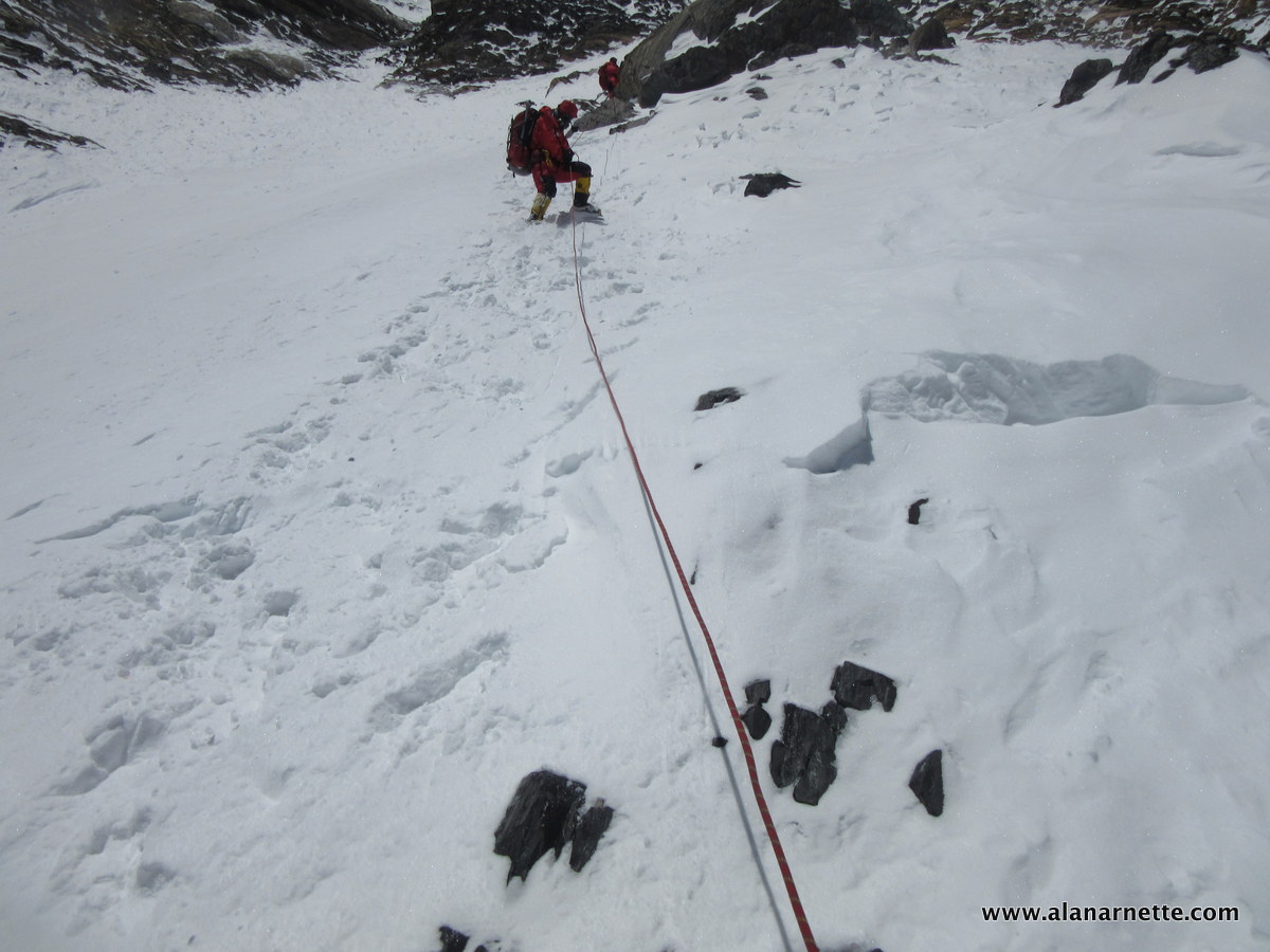Down Climbing K2 Alan
