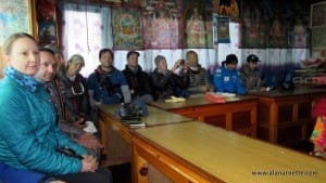Madison Mountaineering Team at Lama Geshi