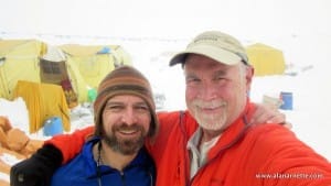 Jim Davidson and Alan Arnette at EBC